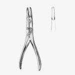 Bohler Bone Rongeur Forceps Curved