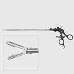 ENDOCLINCH Atraumatic Grasping Forceps, Reusable, Ratcheted