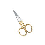 Nail Cuticle Fancy Scissors